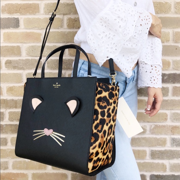 🔥BFSALE🔥 NWT Kate Spade Large Cat Satchel - Picture 5 of 8